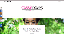 Desktop Screenshot of cassiedaves.com